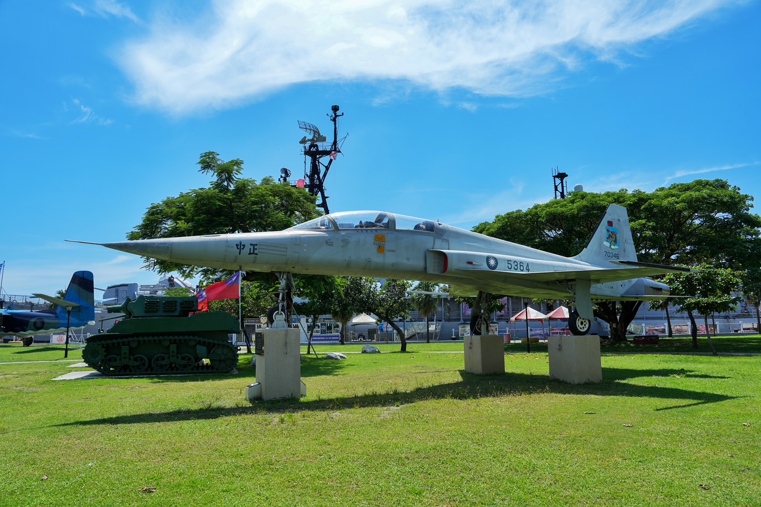 安平定情碼頭德陽艦園區