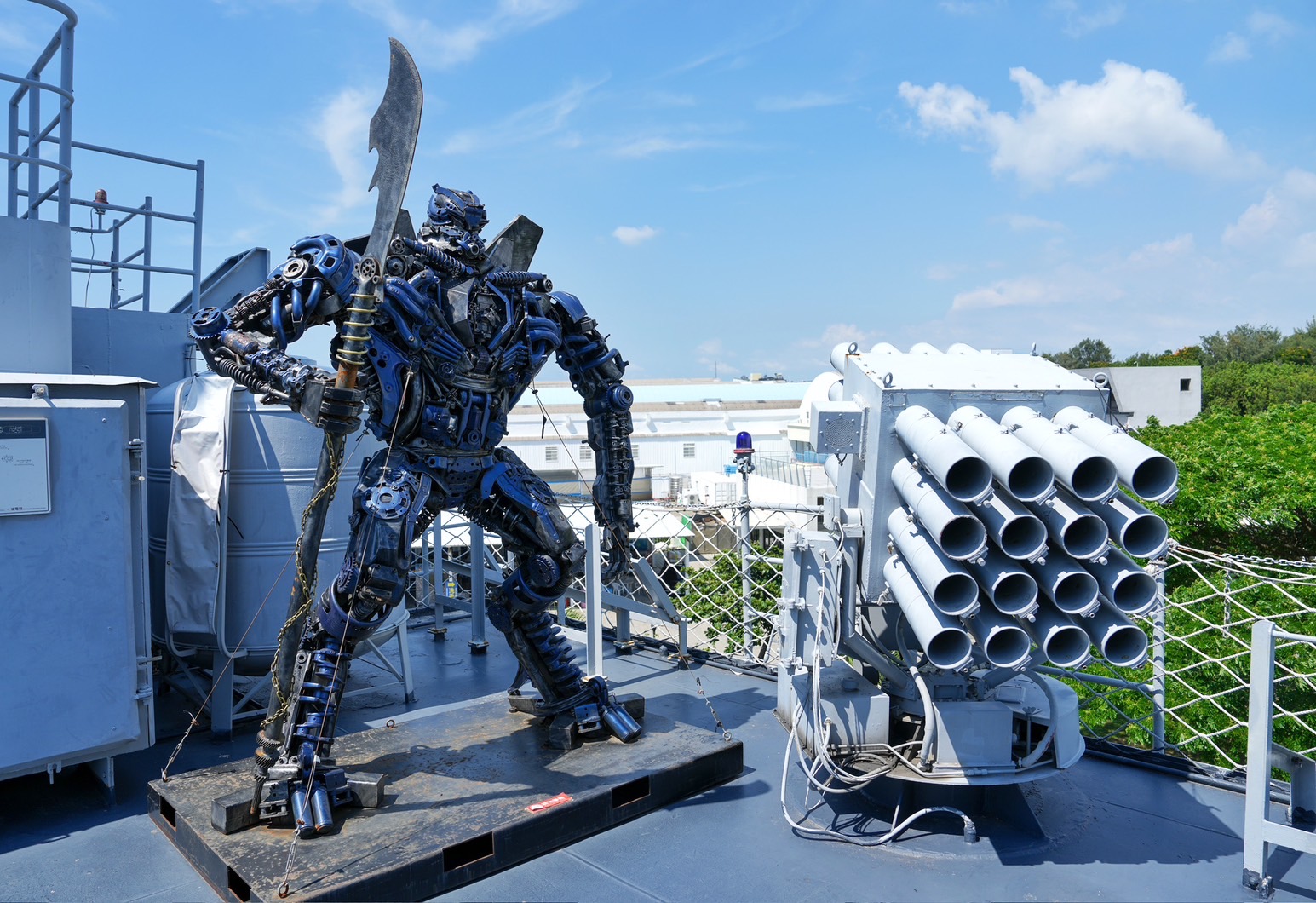 安平定情碼頭德陽艦園區