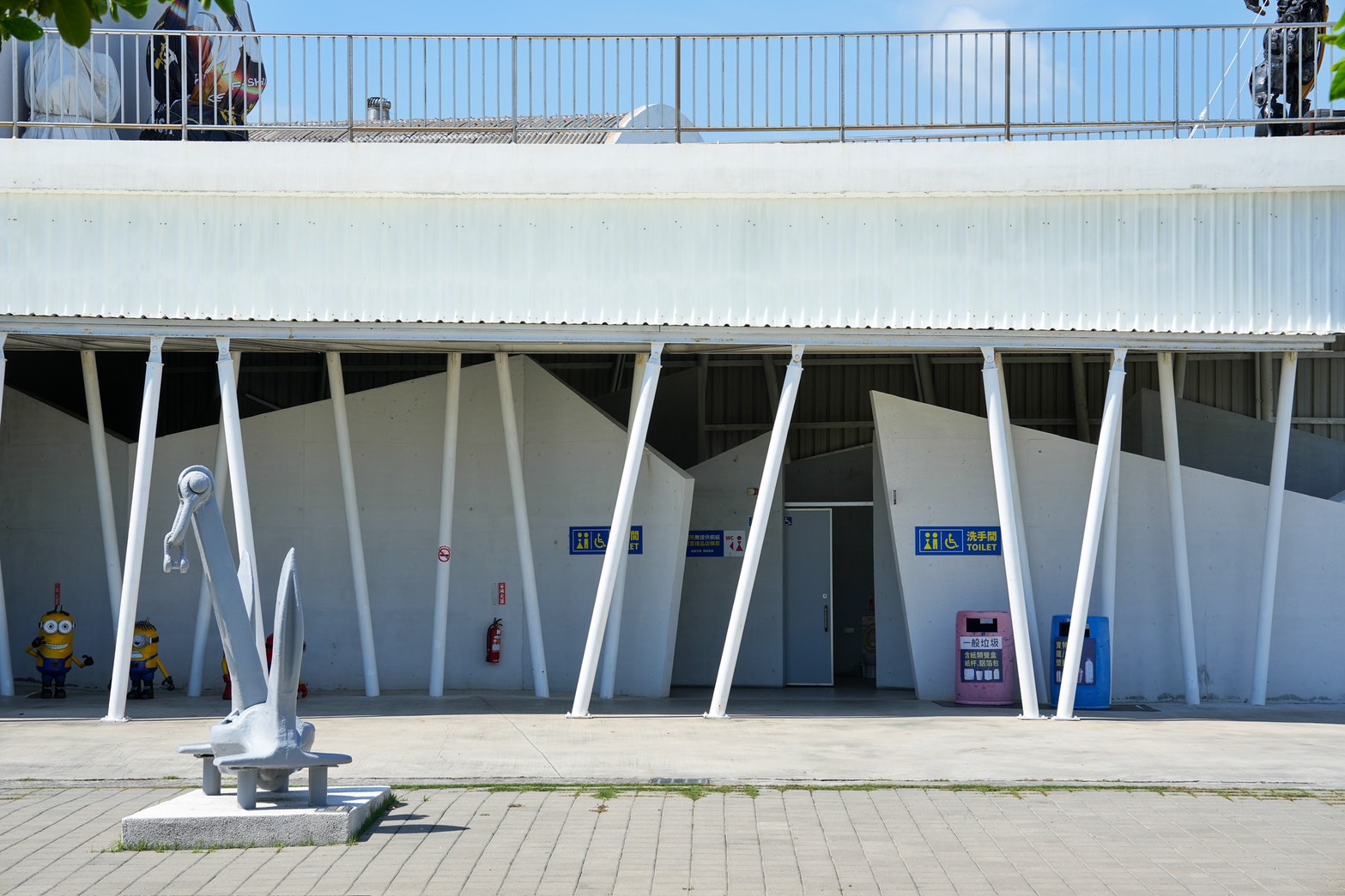 台南景點,安平定情碼頭德陽艦園區,鋼鐵機器人特展