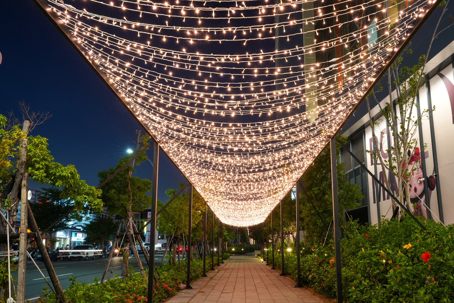 新光三越台南小北門店 聖誕樹