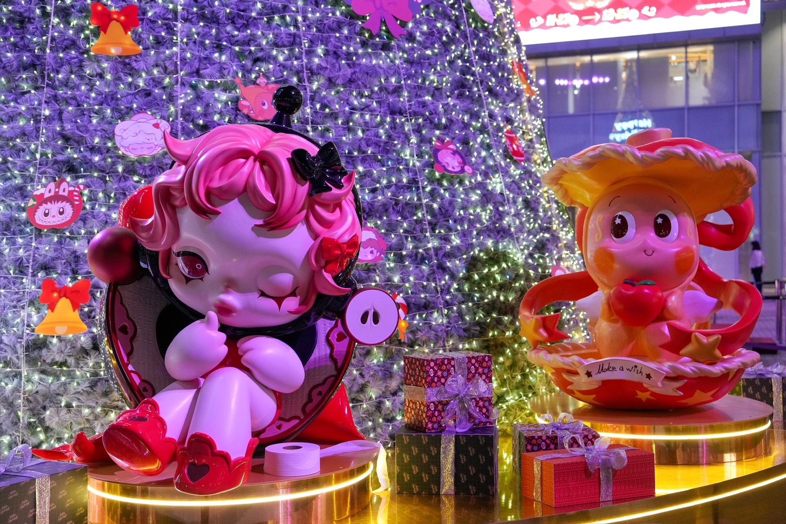 南紡購物中心 POP MART聖誕樹