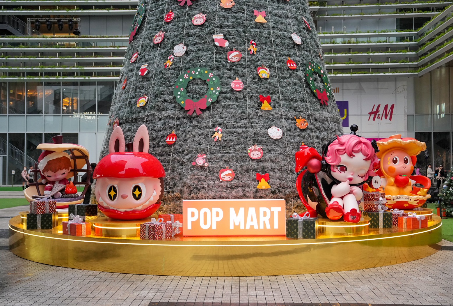 南紡購物中心 POP MART聖誕樹