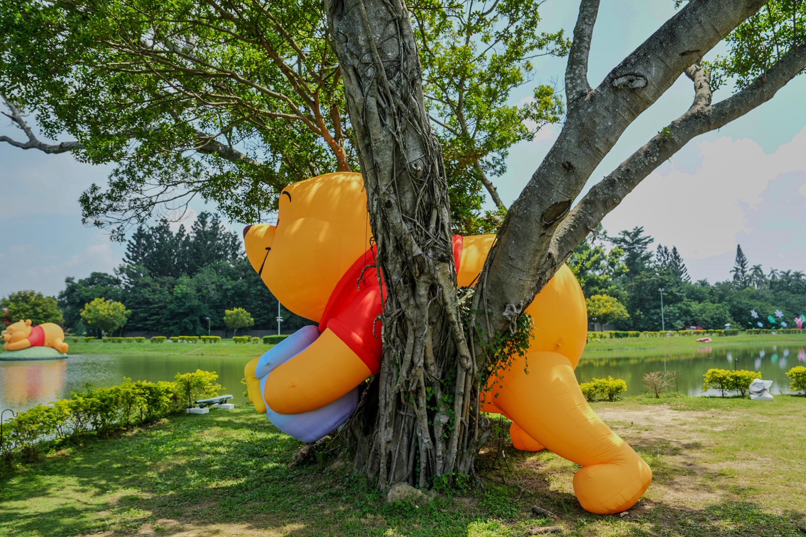 光織影舞藝術展,北香湖公園,北香湖公園光織影舞