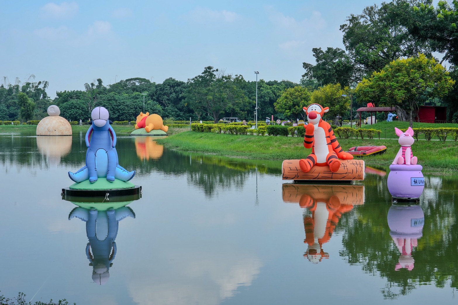 光織影舞藝術展,北香湖公園,北香湖公園光織影舞