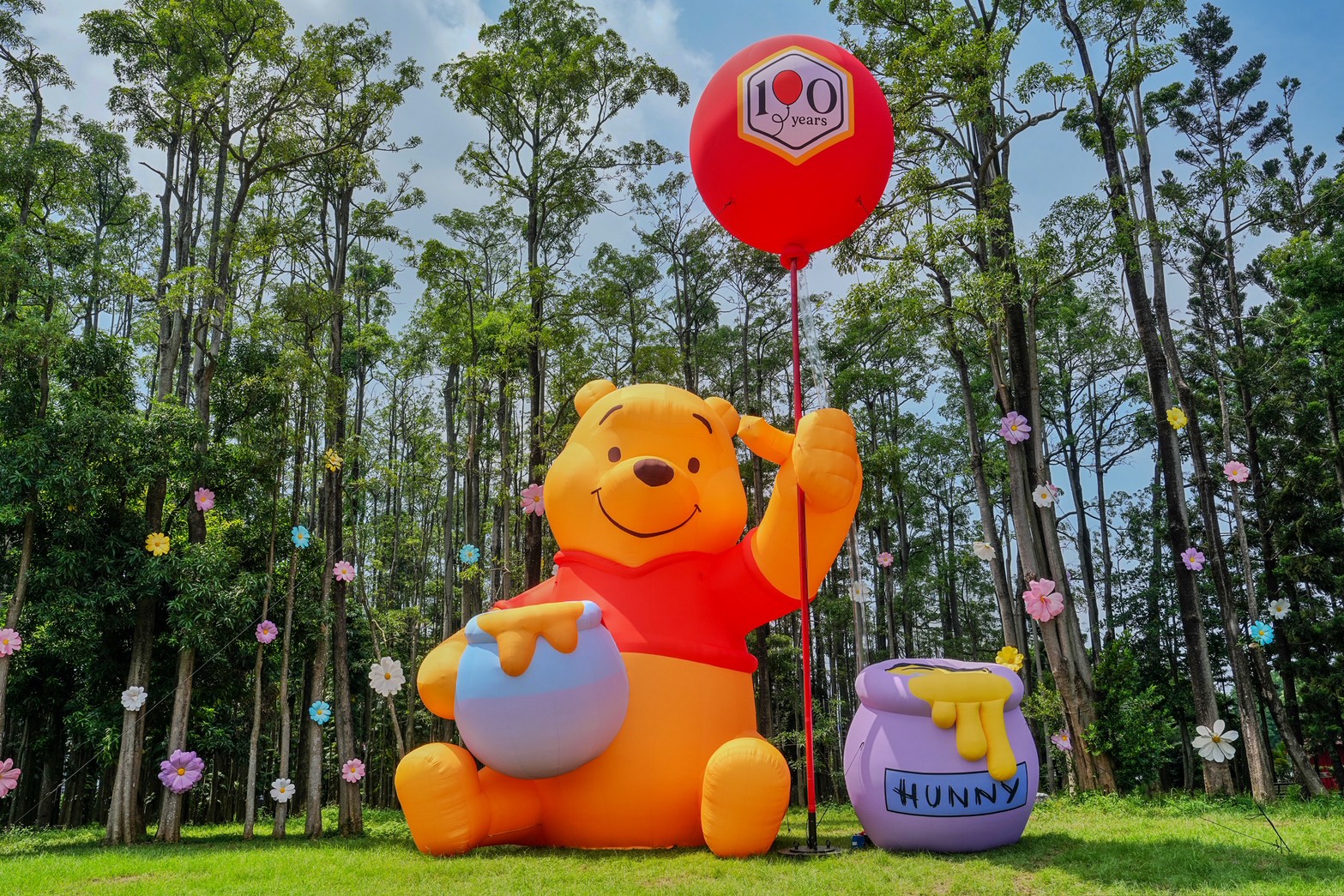 光織影舞藝術展,北香湖公園,北香湖公園光織影舞