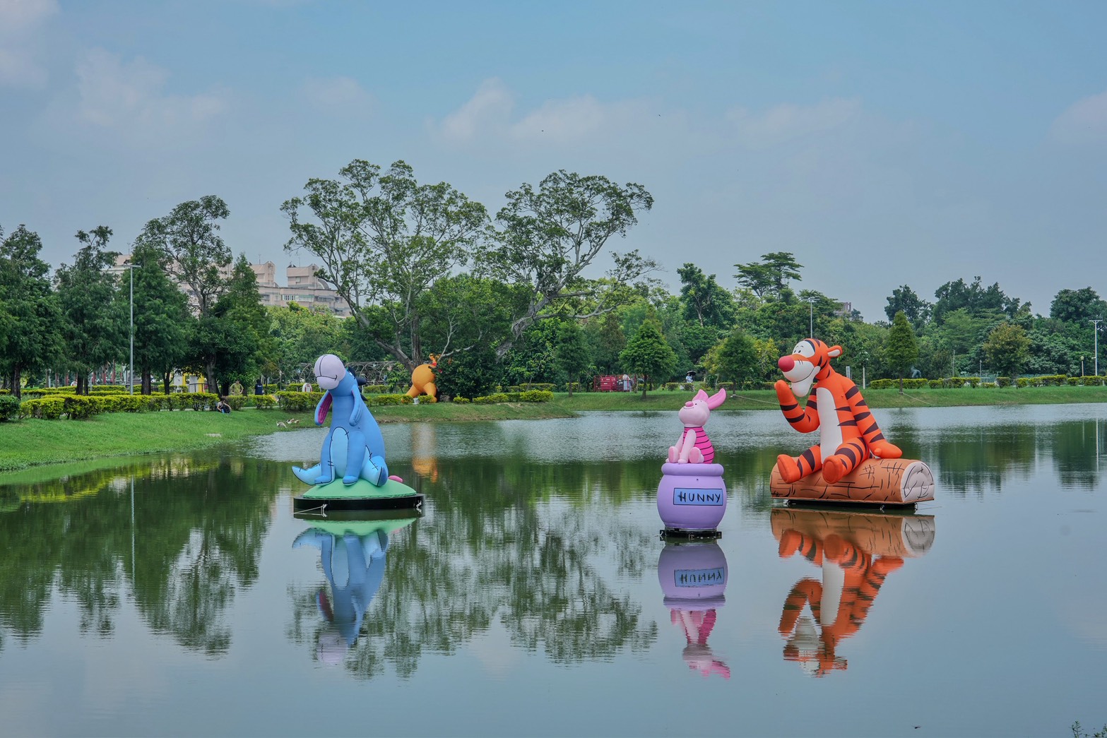 光織影舞藝術展,北香湖公園,北香湖公園光織影舞