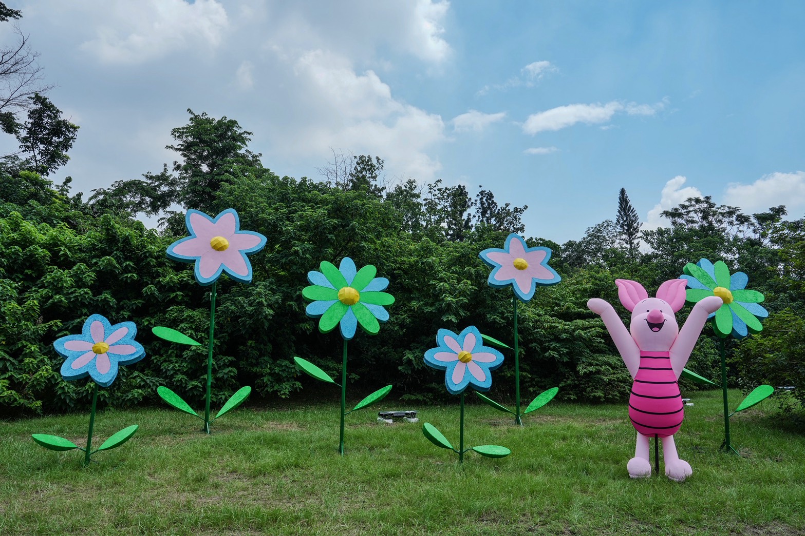 光織影舞藝術展,北香湖公園,北香湖公園光織影舞