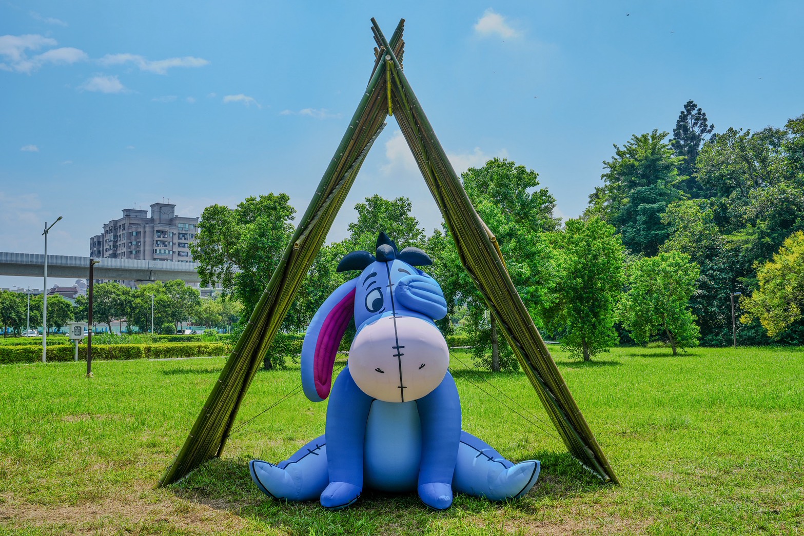 光織影舞藝術展,北香湖公園,北香湖公園光織影舞