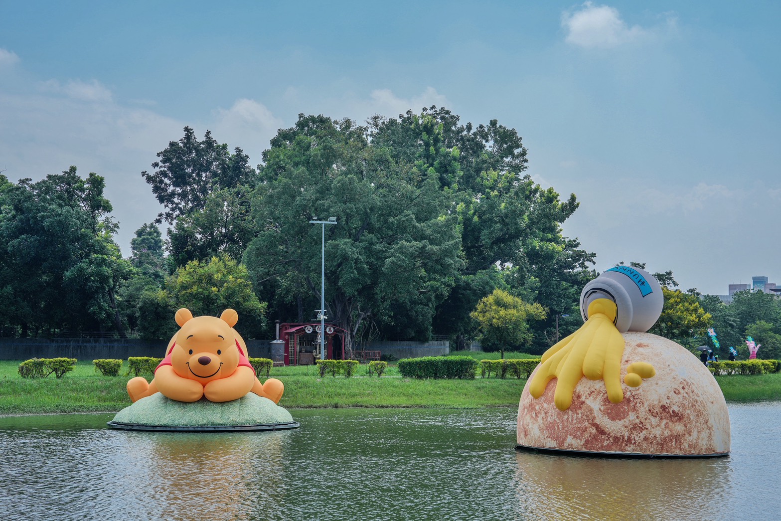 光織影舞藝術展,北香湖公園,北香湖公園光織影舞